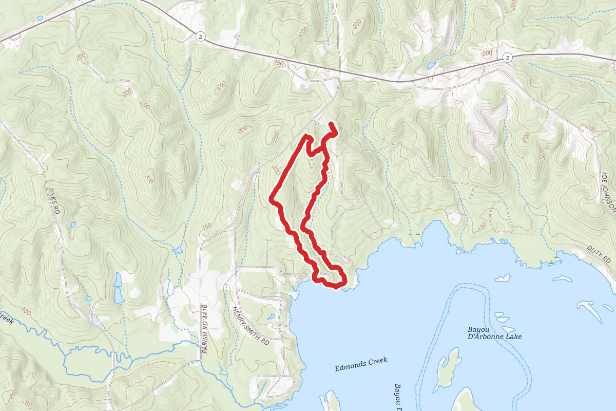 Lake D'Arbonne Woodland and Cypress Bend Trail