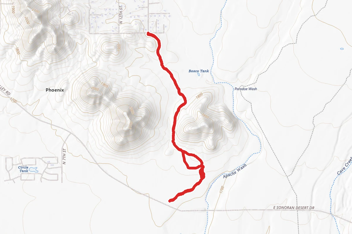 Apache Wash Trail