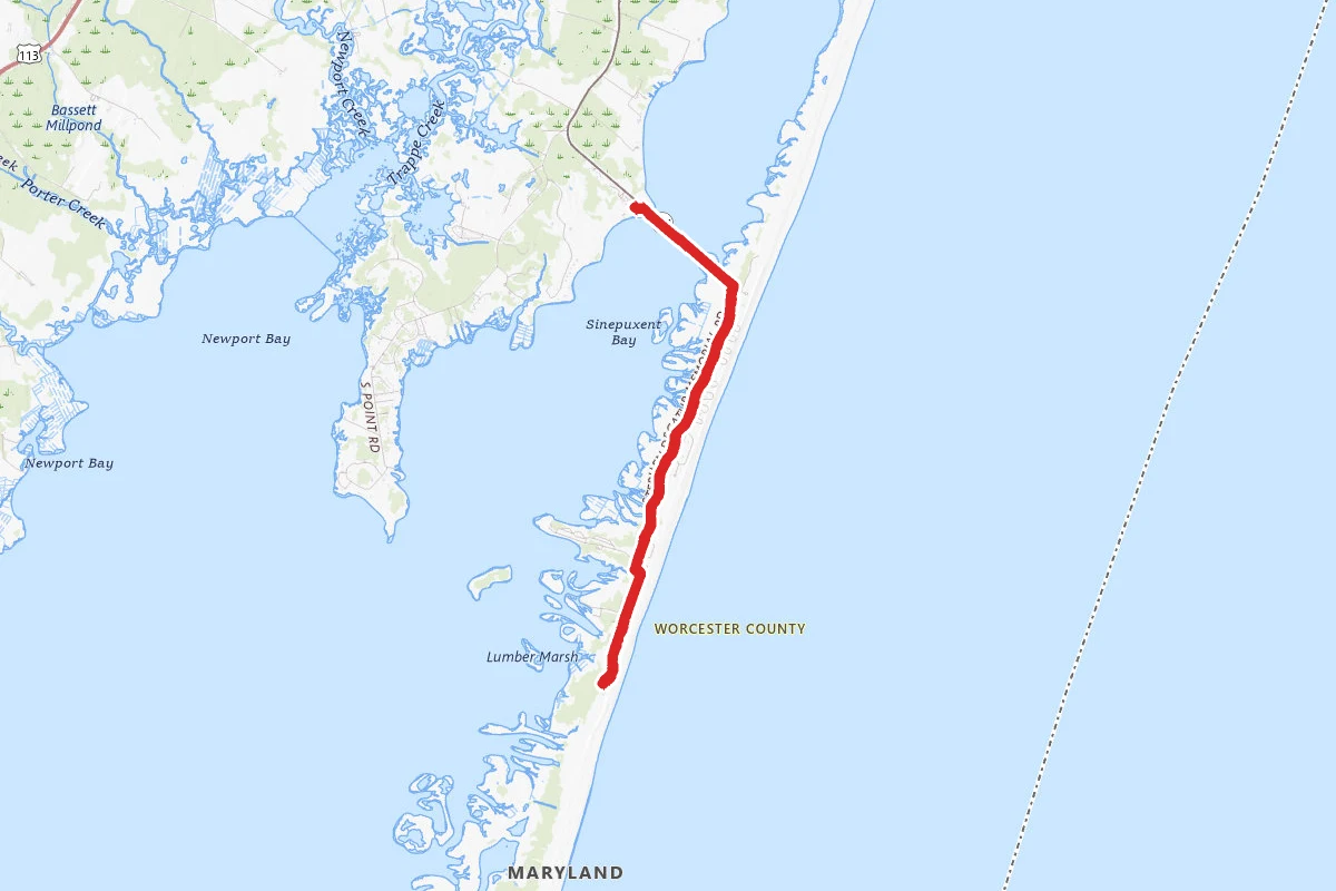 Assateague National Seashore Bike Path