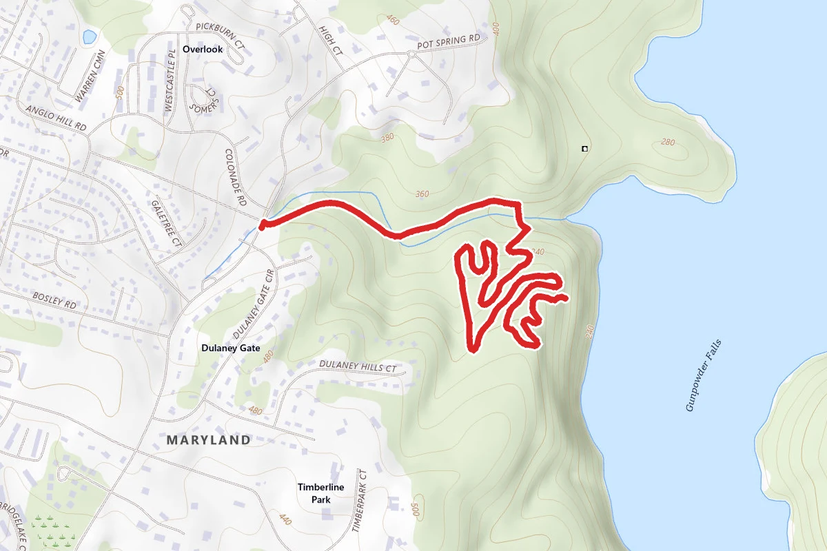 Loch Raven Pink Trail