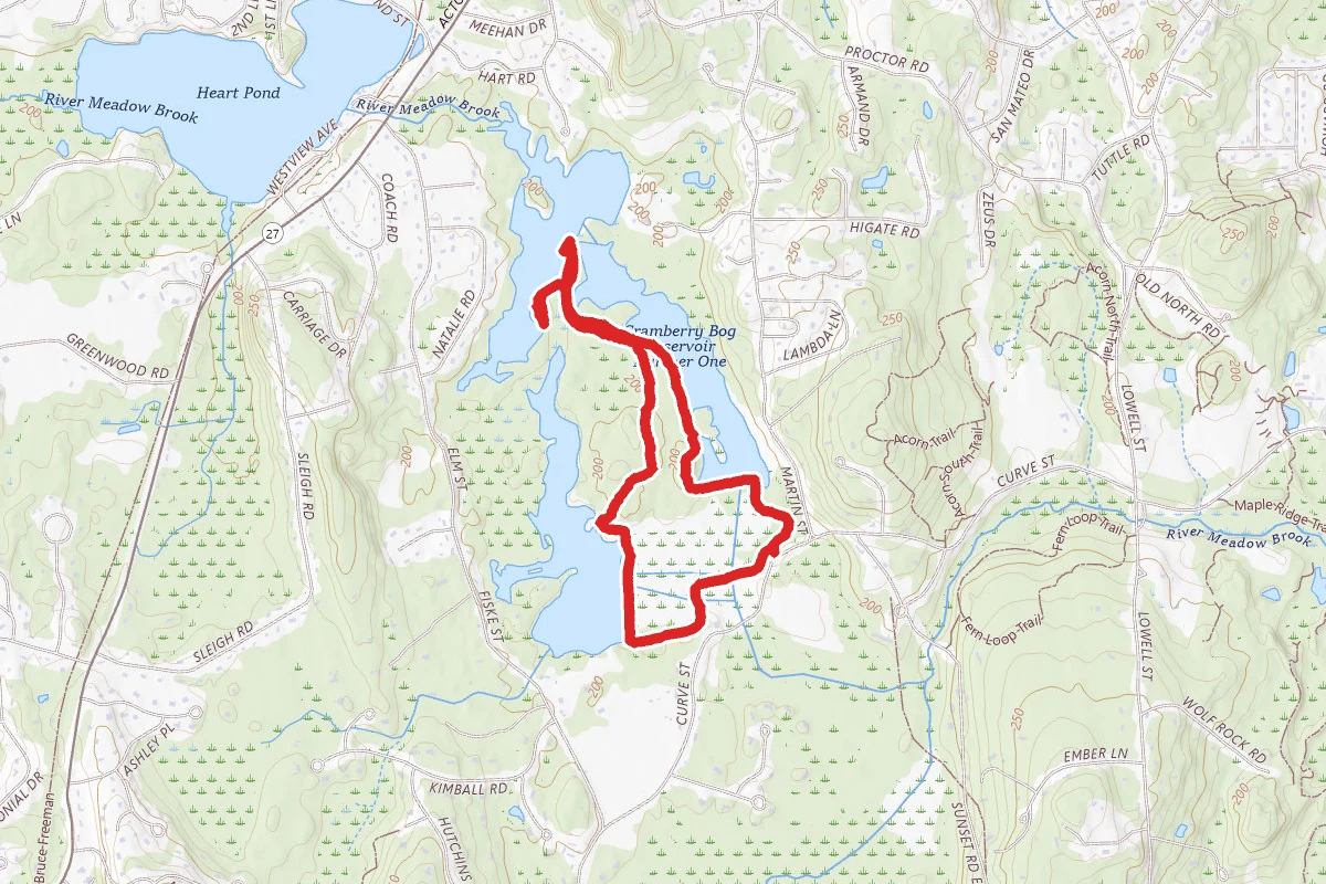 Peninsula, Pipeline, West and East Bog Loop