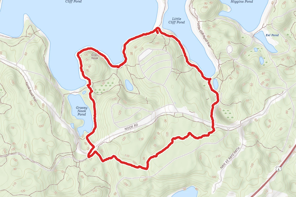 Cliff Pond and Little Cliff Pond Loop