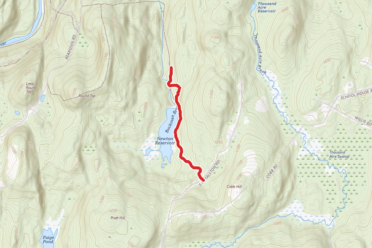 Newton Resevoir Trail
