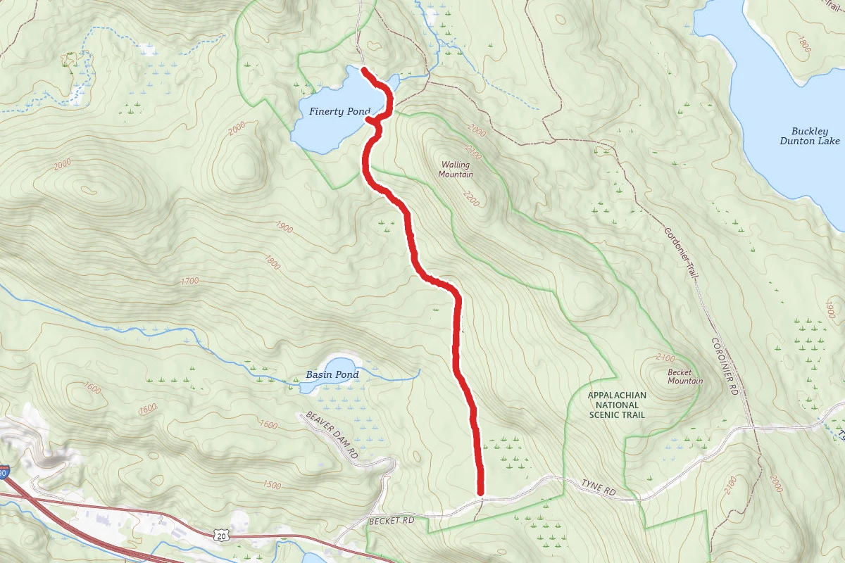 Finerty Pond Trail