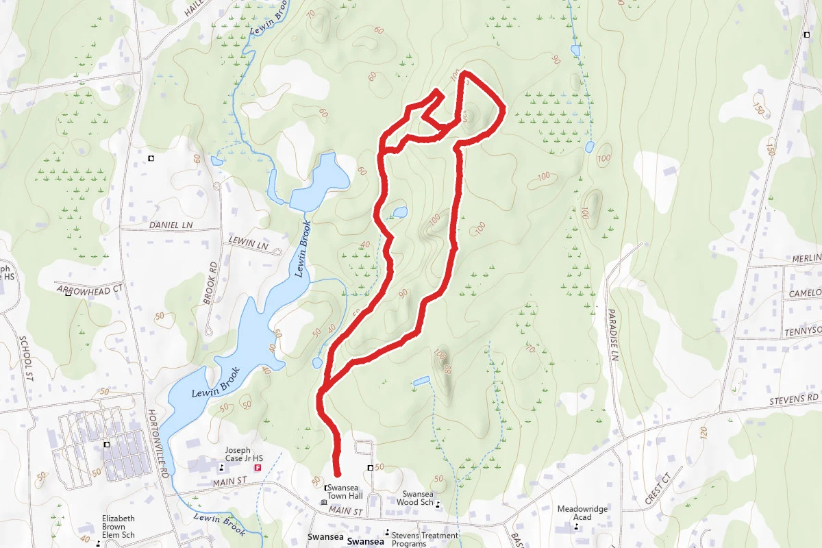 Fire Road, Thing One and Thing Two Loop