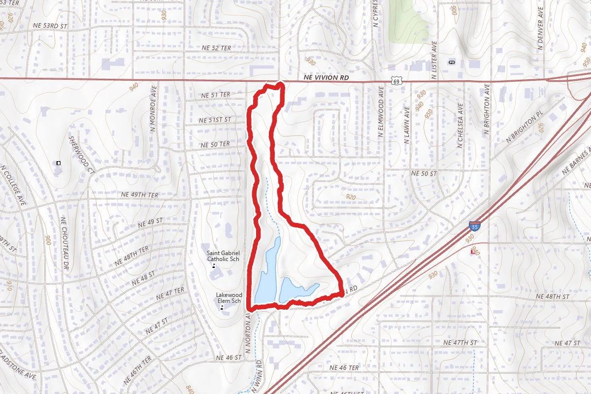 Lakewood Greenway Loop