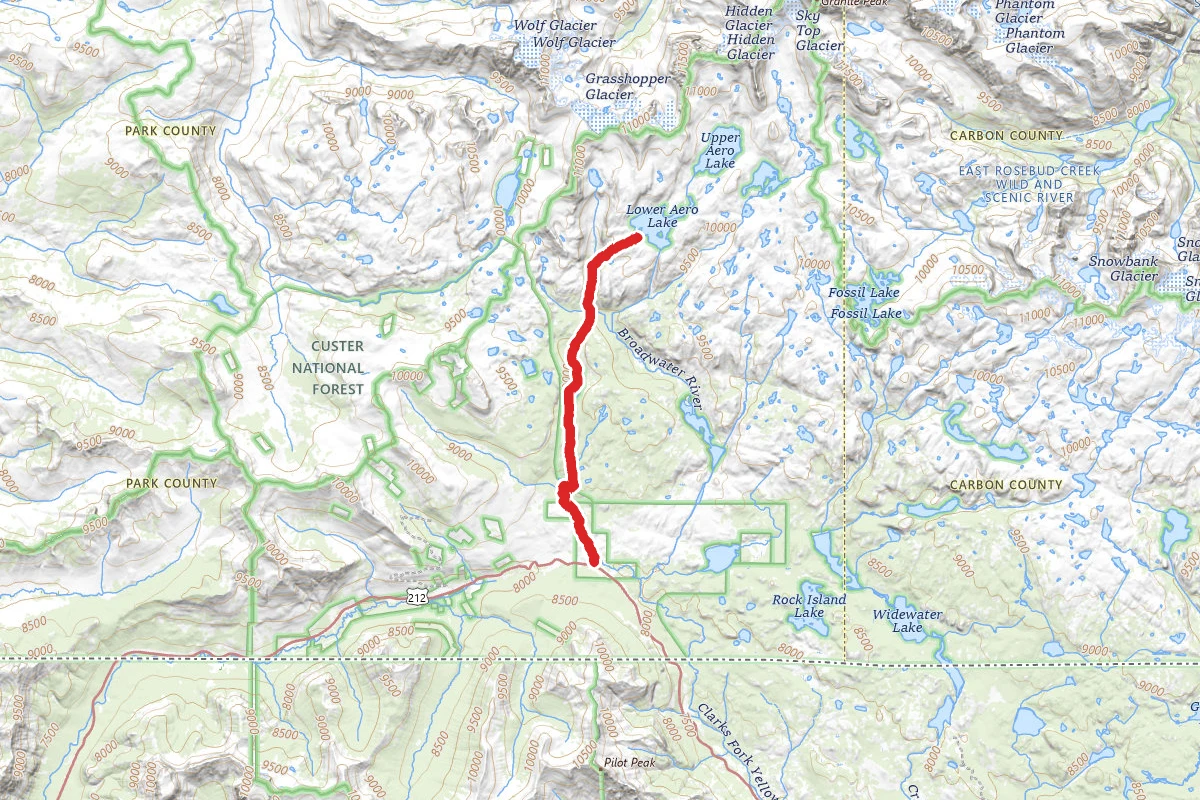 Aero Lakes Trail