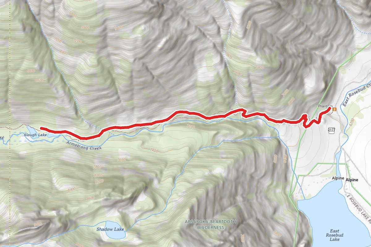 Slough Lake Trail