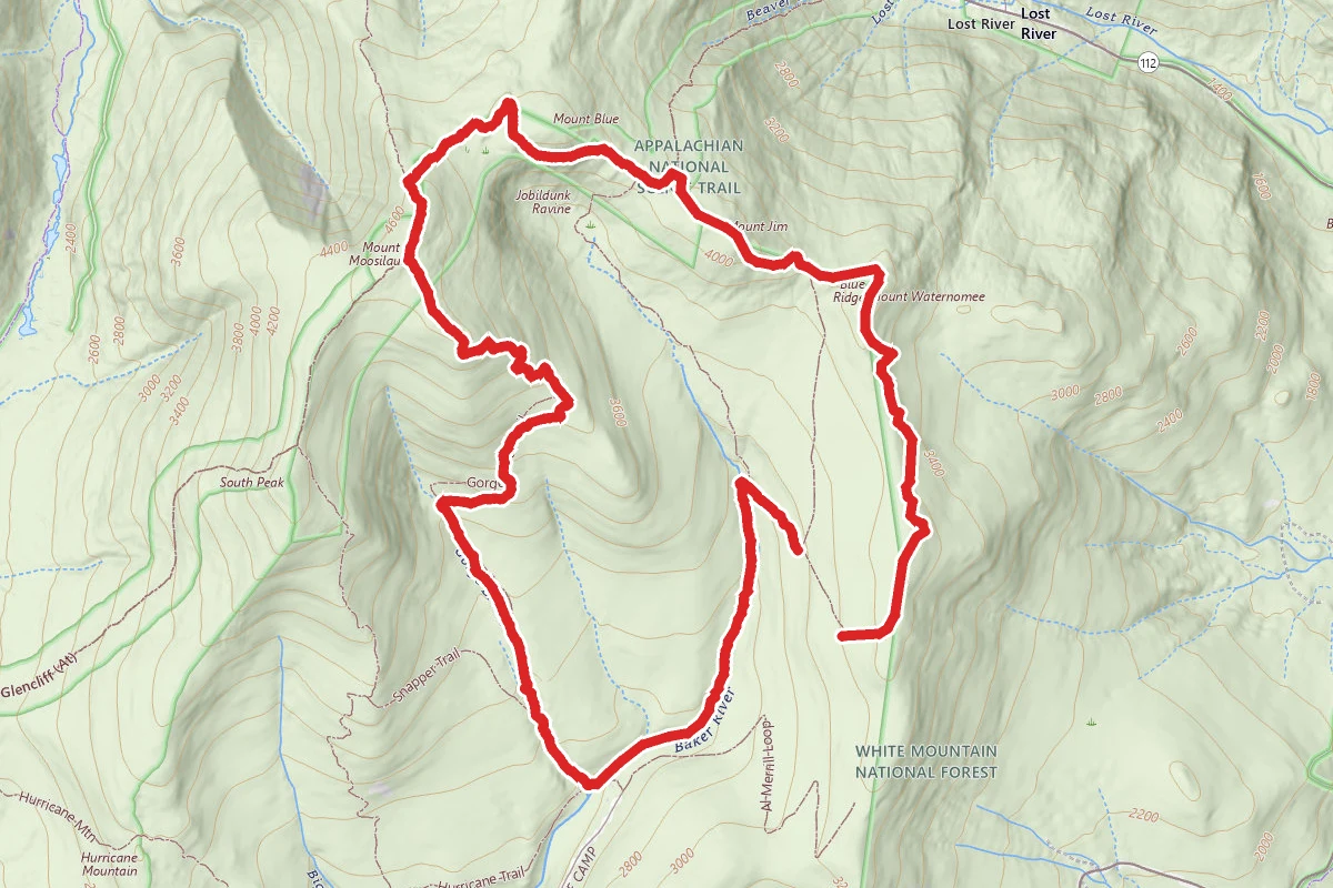 Mount Jim and Mount Waternomee Ridge Trail
