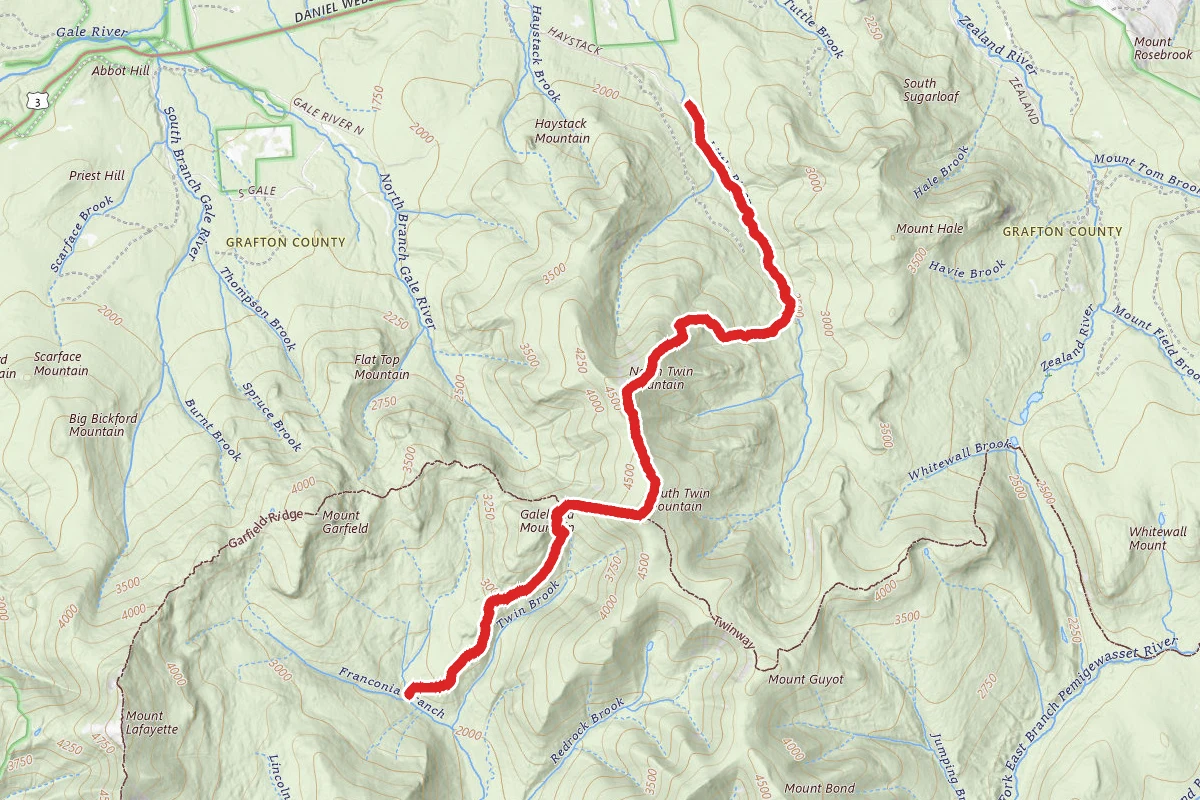 Twinway and Twin Brook Trail