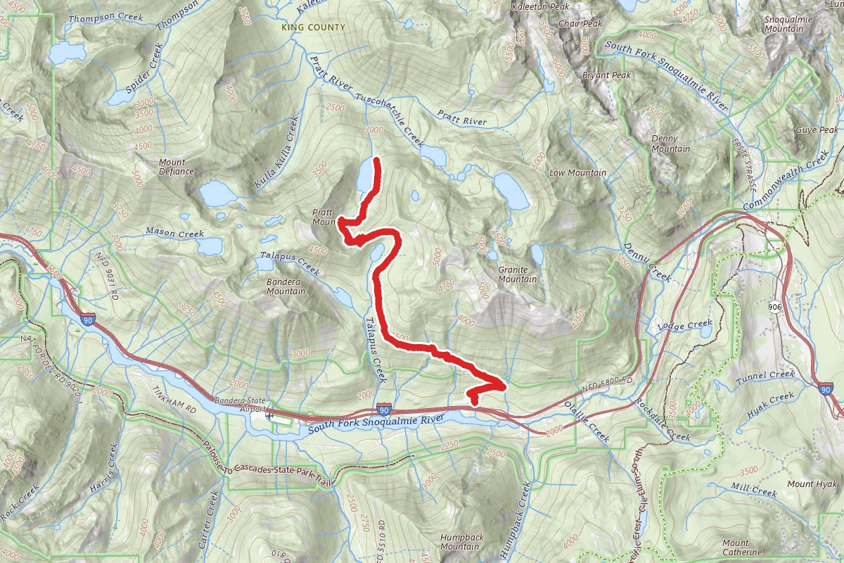 Pratt Lake Trail
