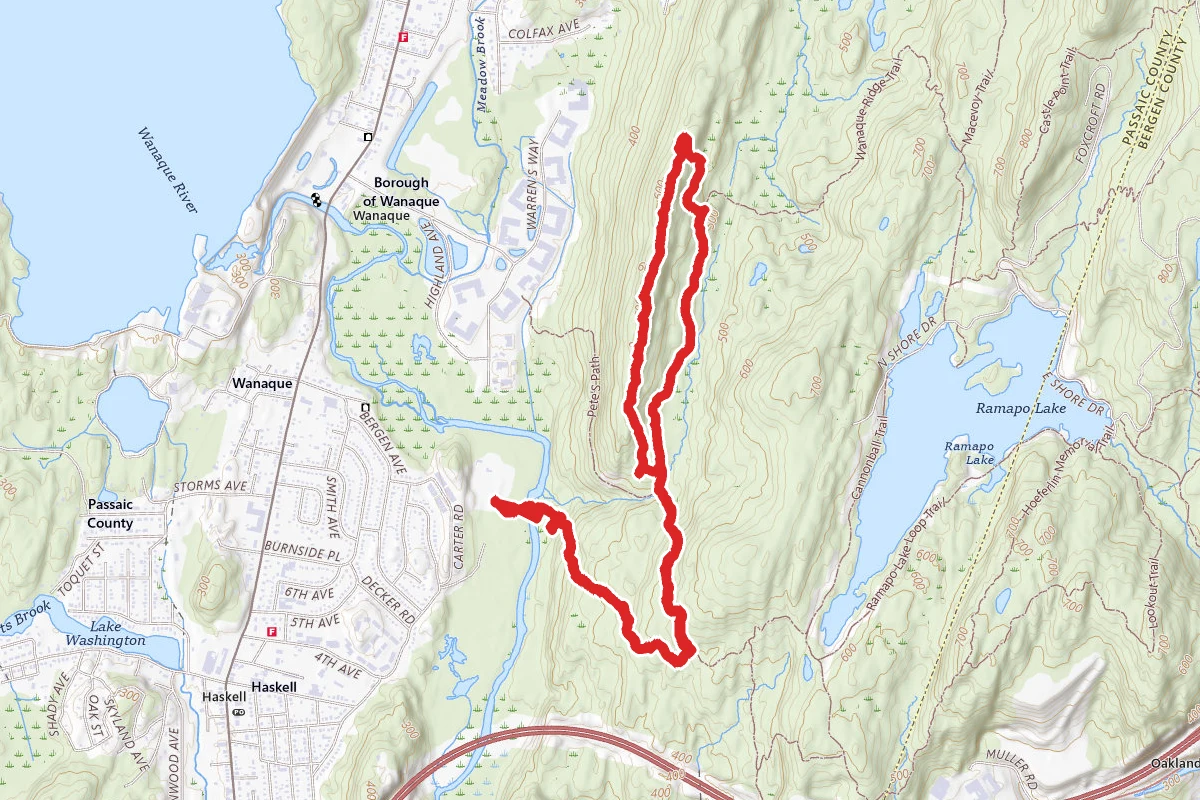 Wanaque Ridge Trail Loop