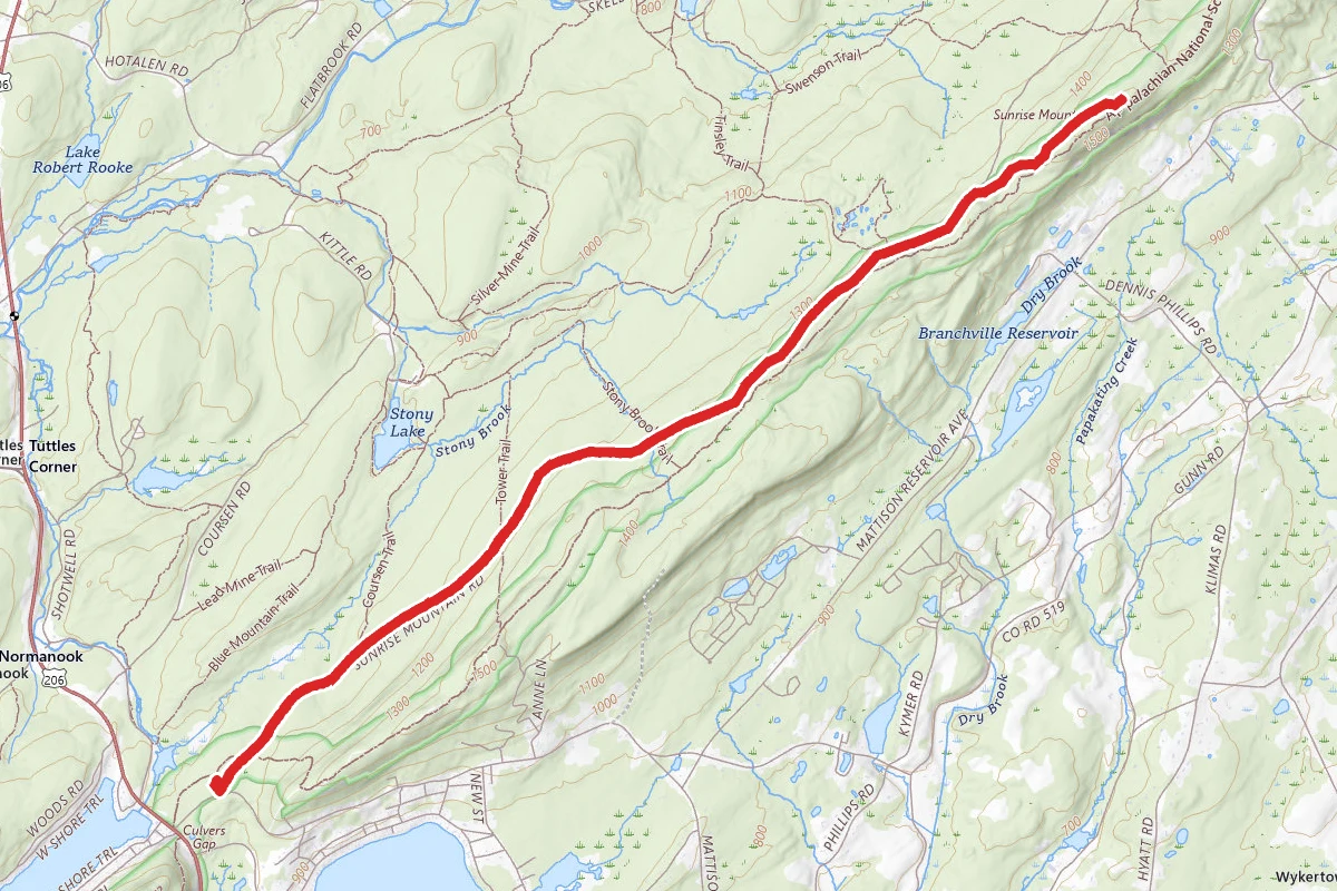 Sunrise Mountain Road Trail