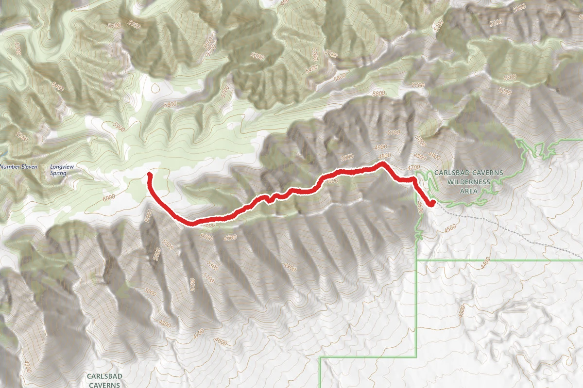 Yucca Canyon Trail