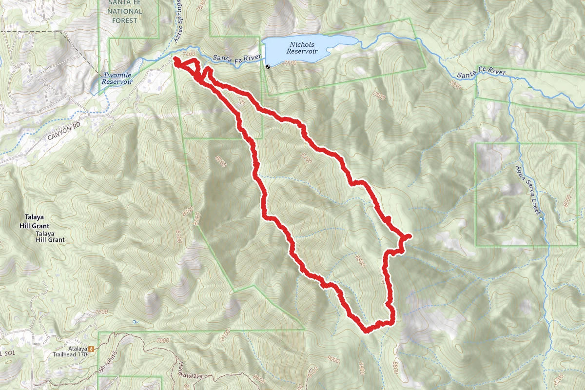 Ronnies Ridge and Bear Canyon Loop