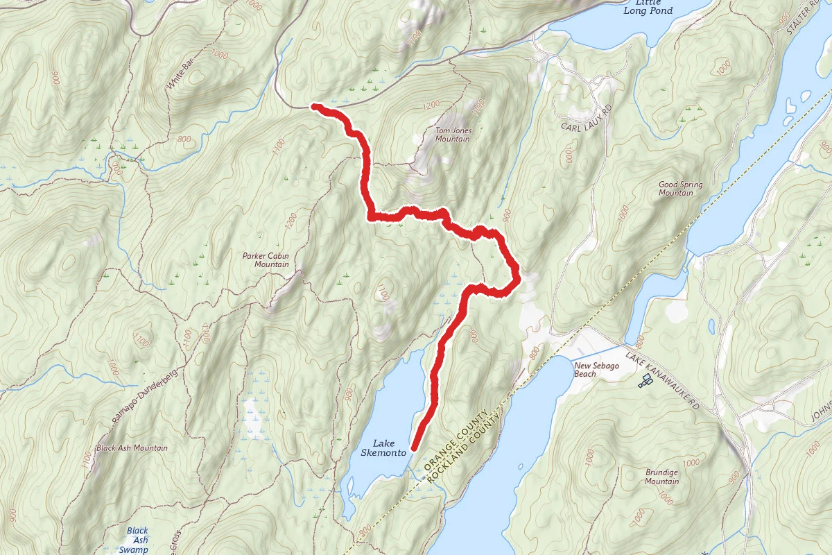 Lake Skenonto via Victory Trail