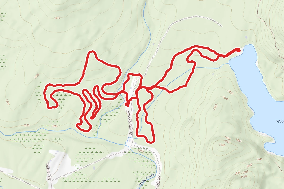 Lapland Lake Cross Country Skiing Trails