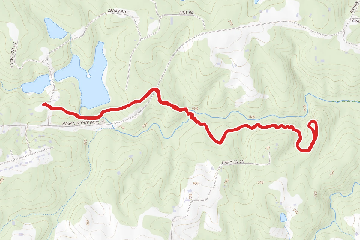 Hertiage Trail to Horsehoe Bend Loop