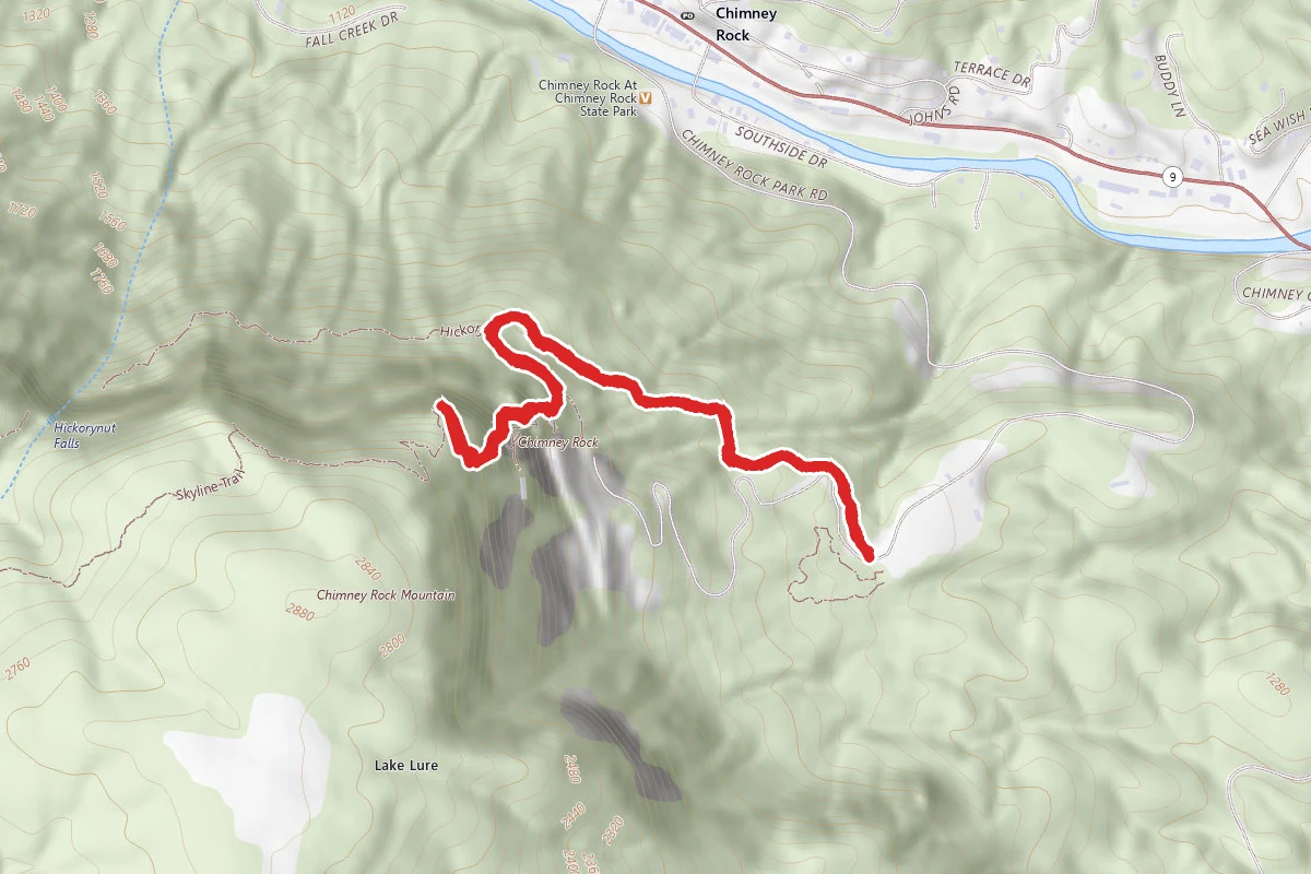 Four Seasons Trail to Chimney Rock