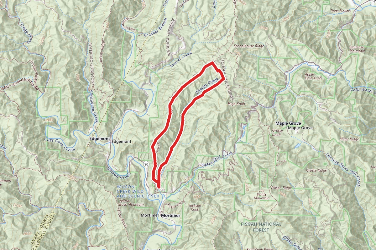 Wilson Ridge - Schoolhouse Ridge Loop