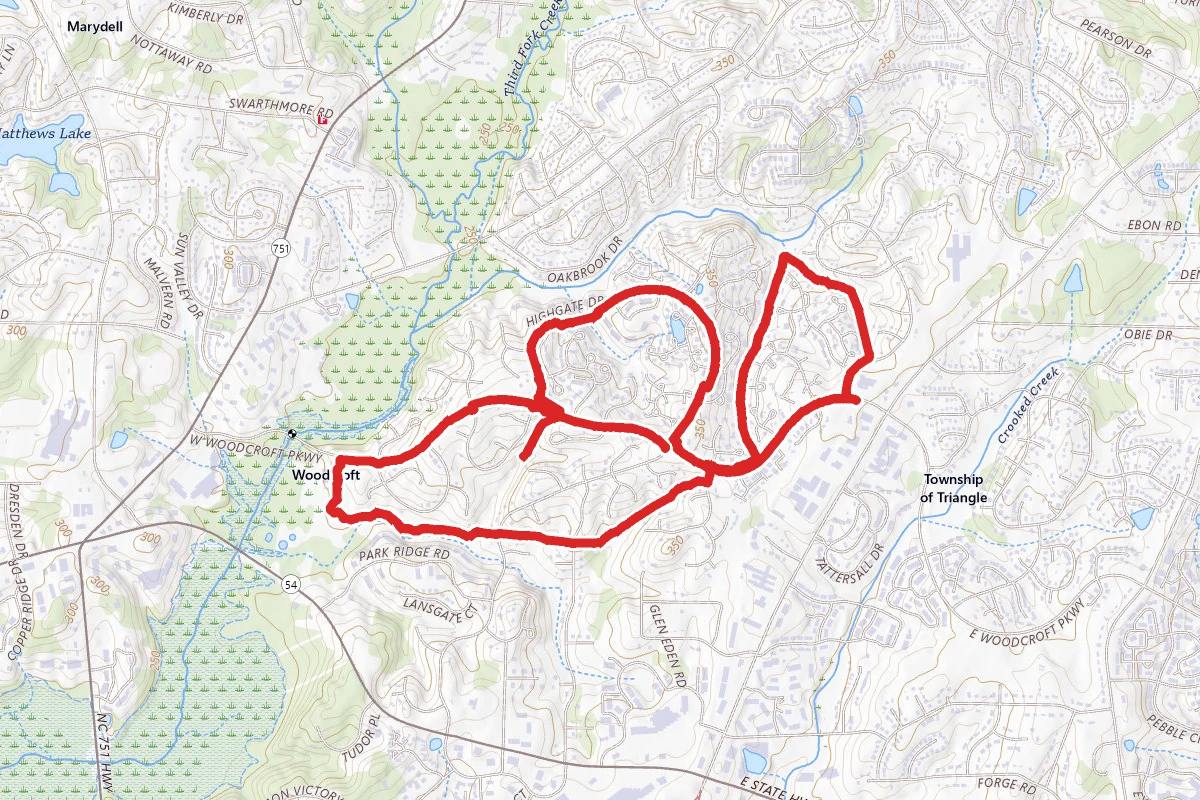 Woodcroft Walking Trails