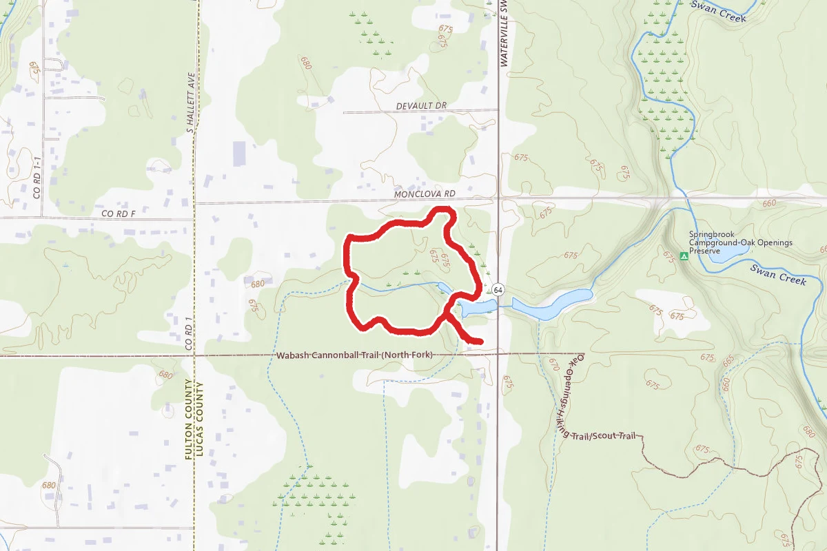 Springbrook Lake Trail
