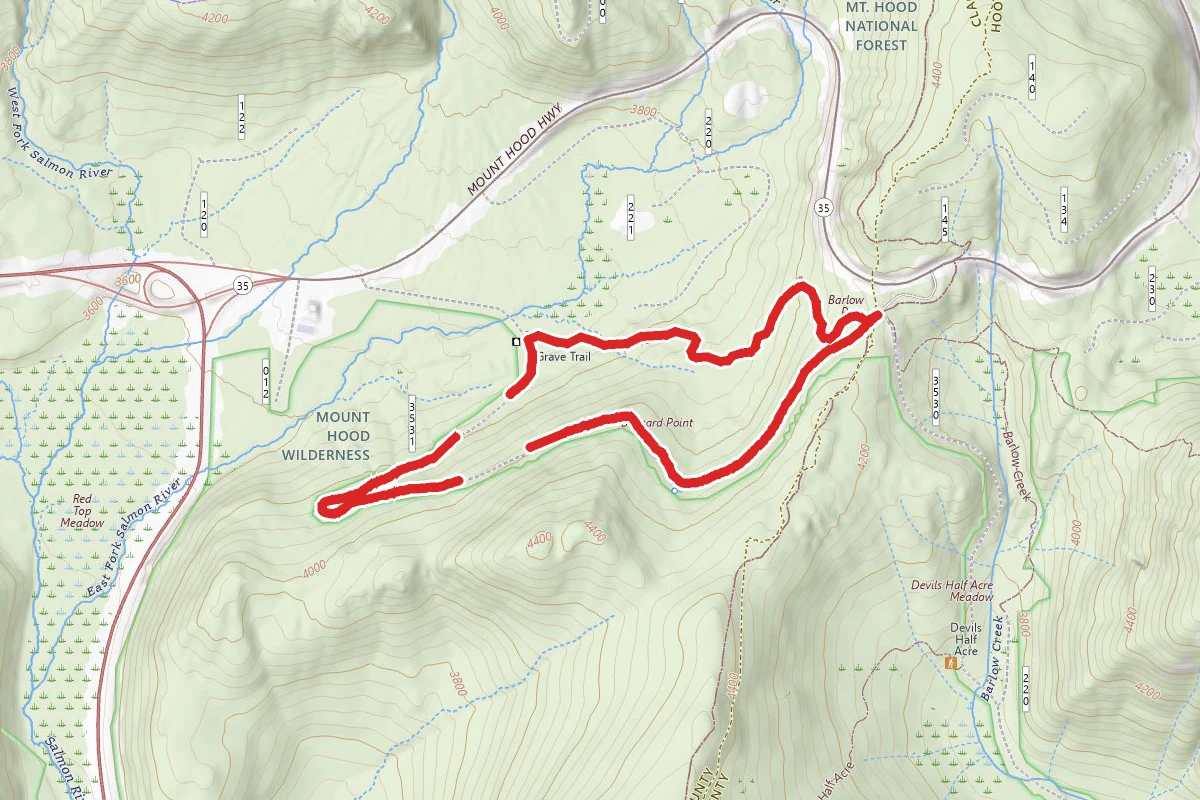 Pioneer Woman's Grave Loop Trail