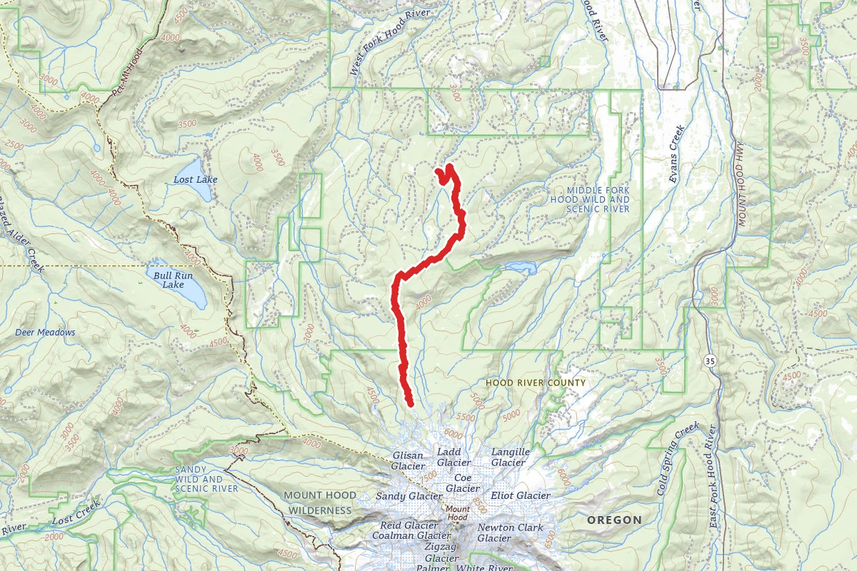 Mount Hood, Barrett Spur