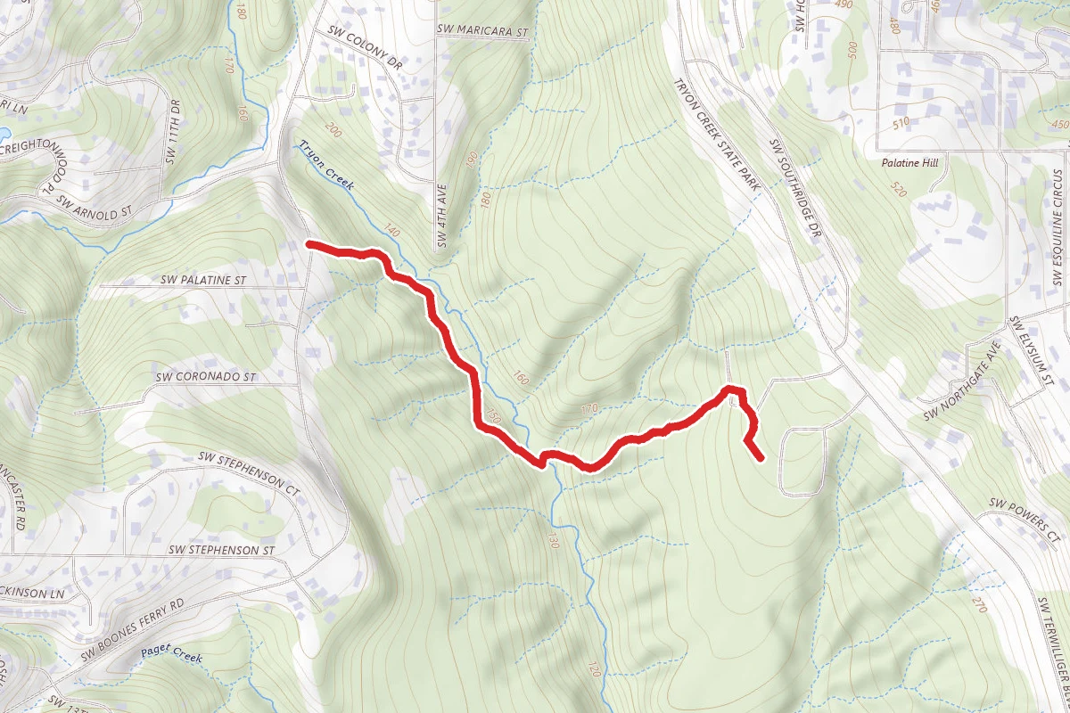 Midddle Creek to North Creek