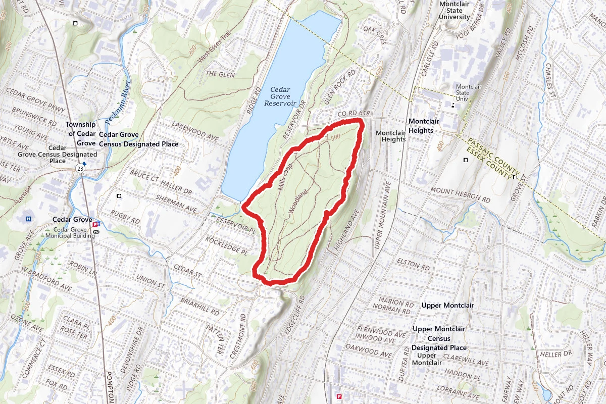 Mills Reservation Trail