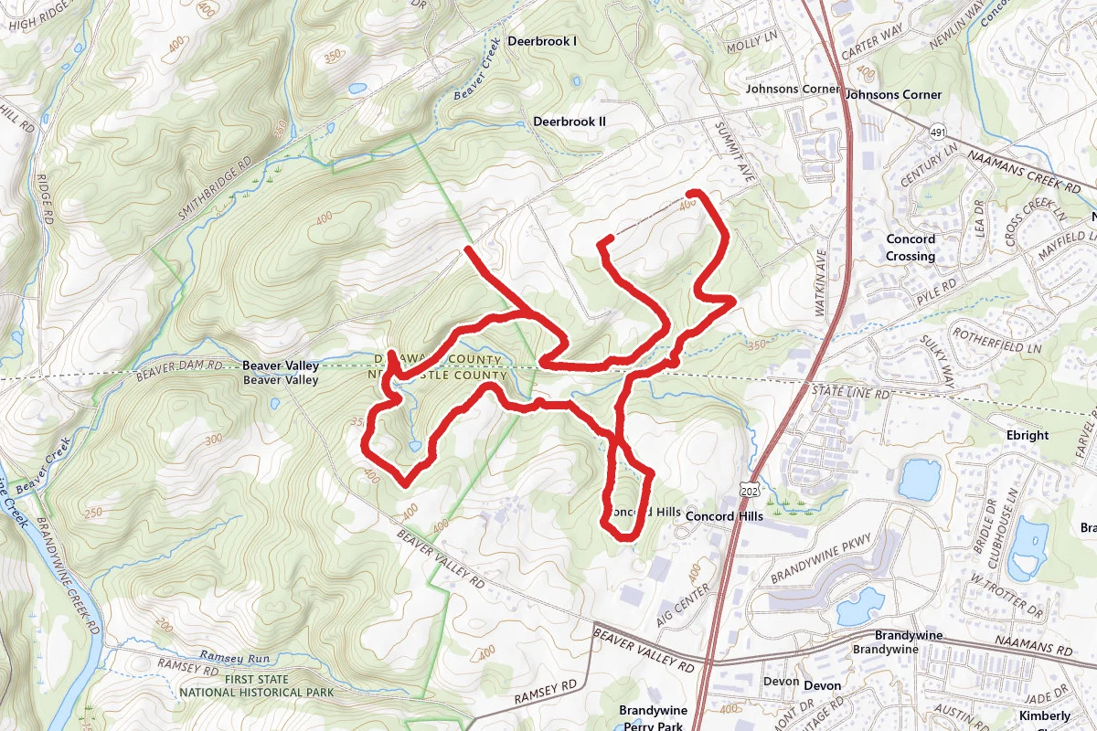 Beaver Valley Area Loop