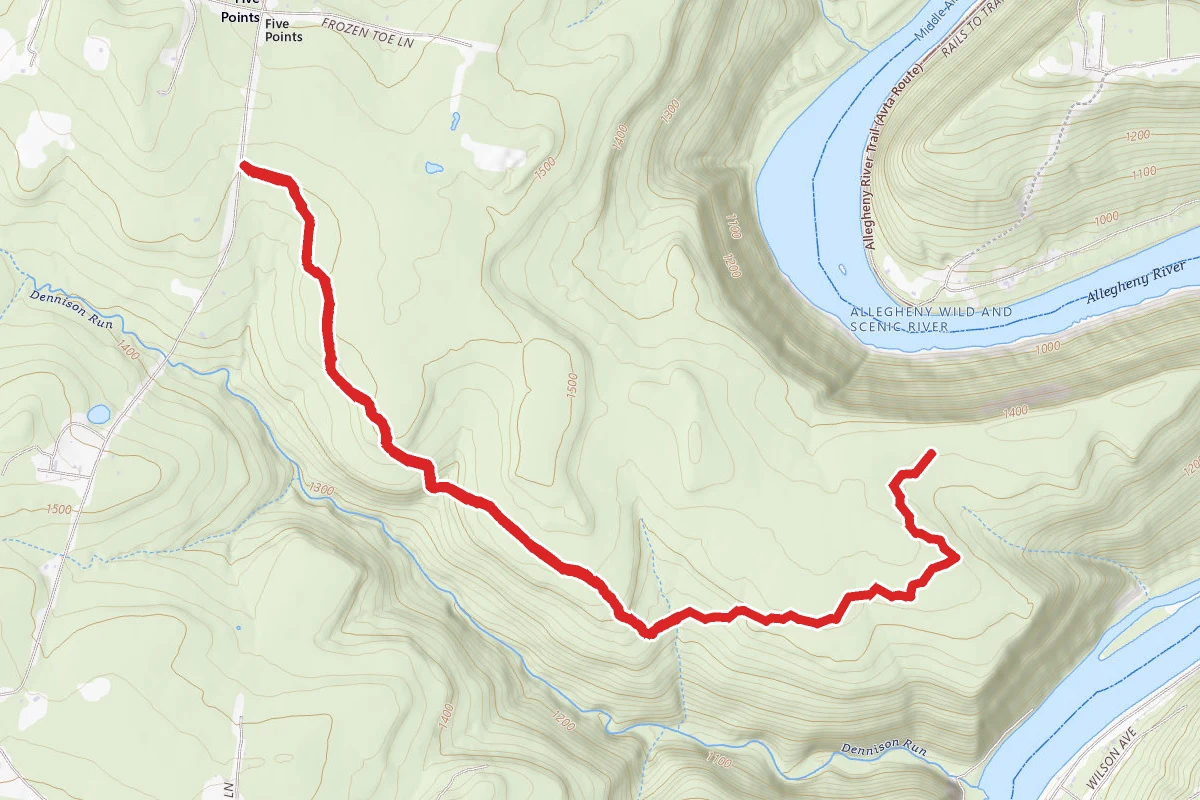 Clear Creek Ridge Trail