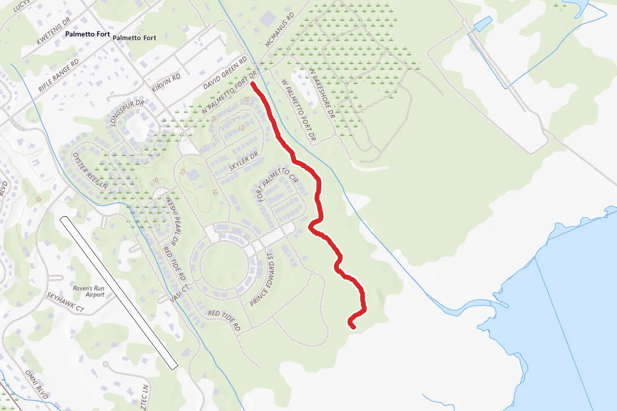 Fort Palmetto Park Trail