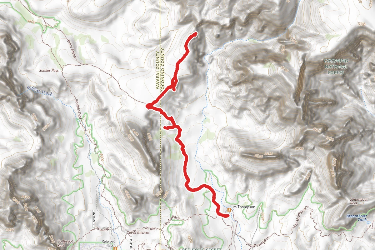 Brins Mesa Trail