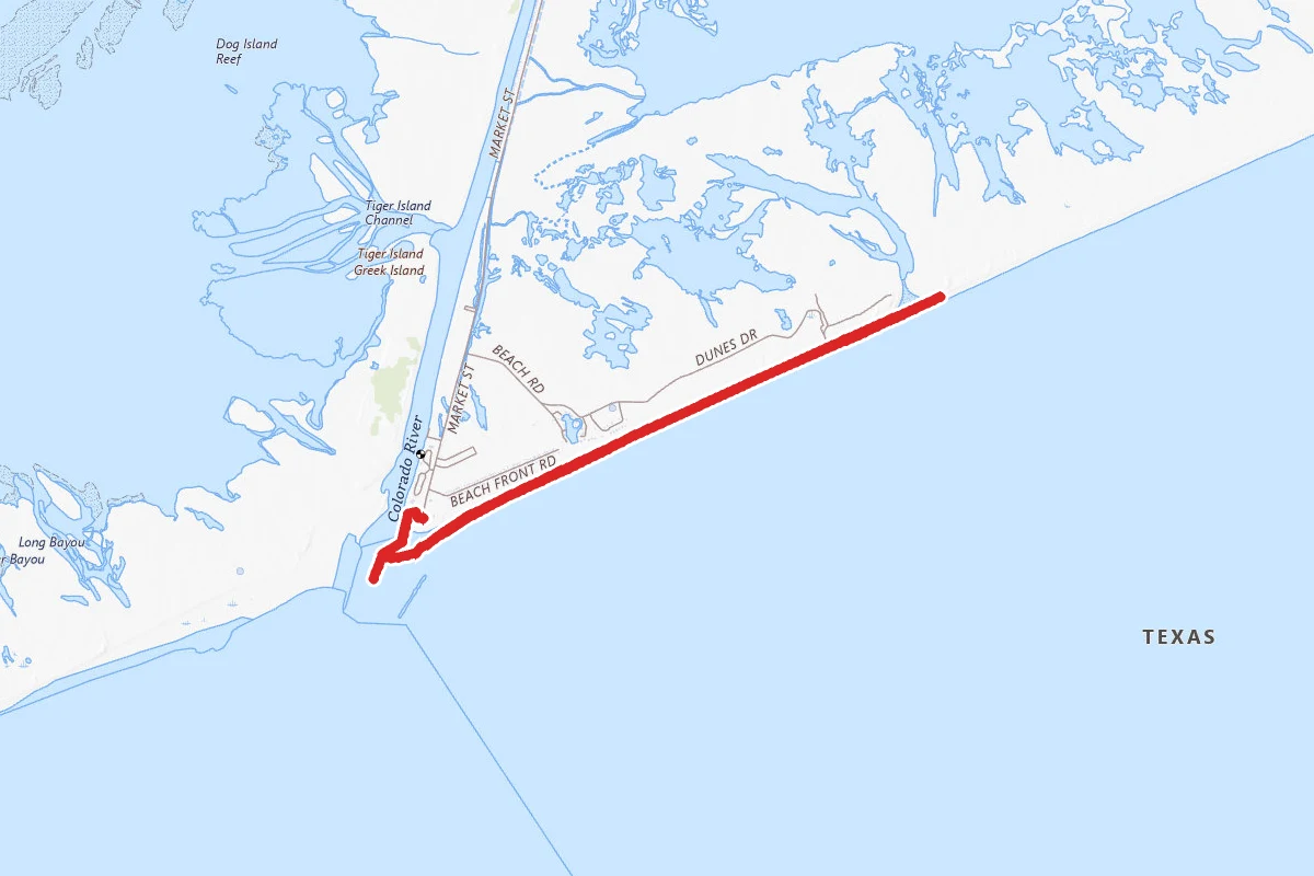 Matagorda County Beach Trails