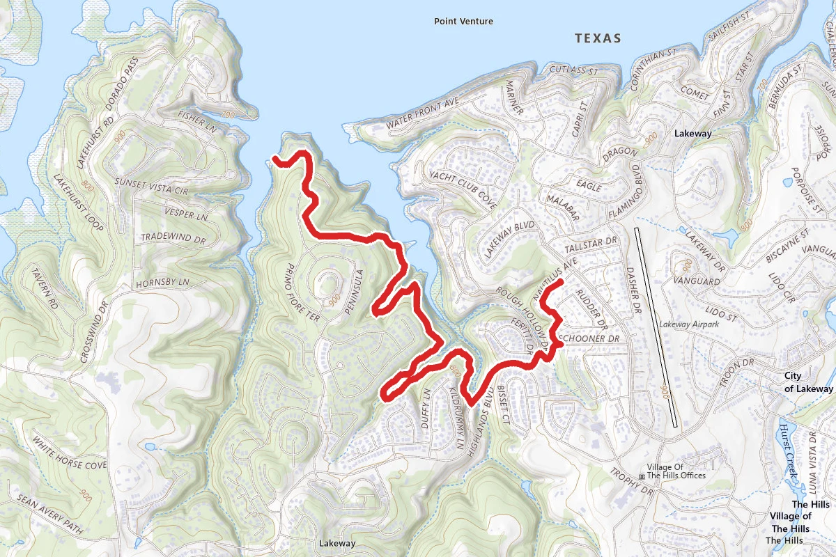 Rough Hollow Lakeside Trail