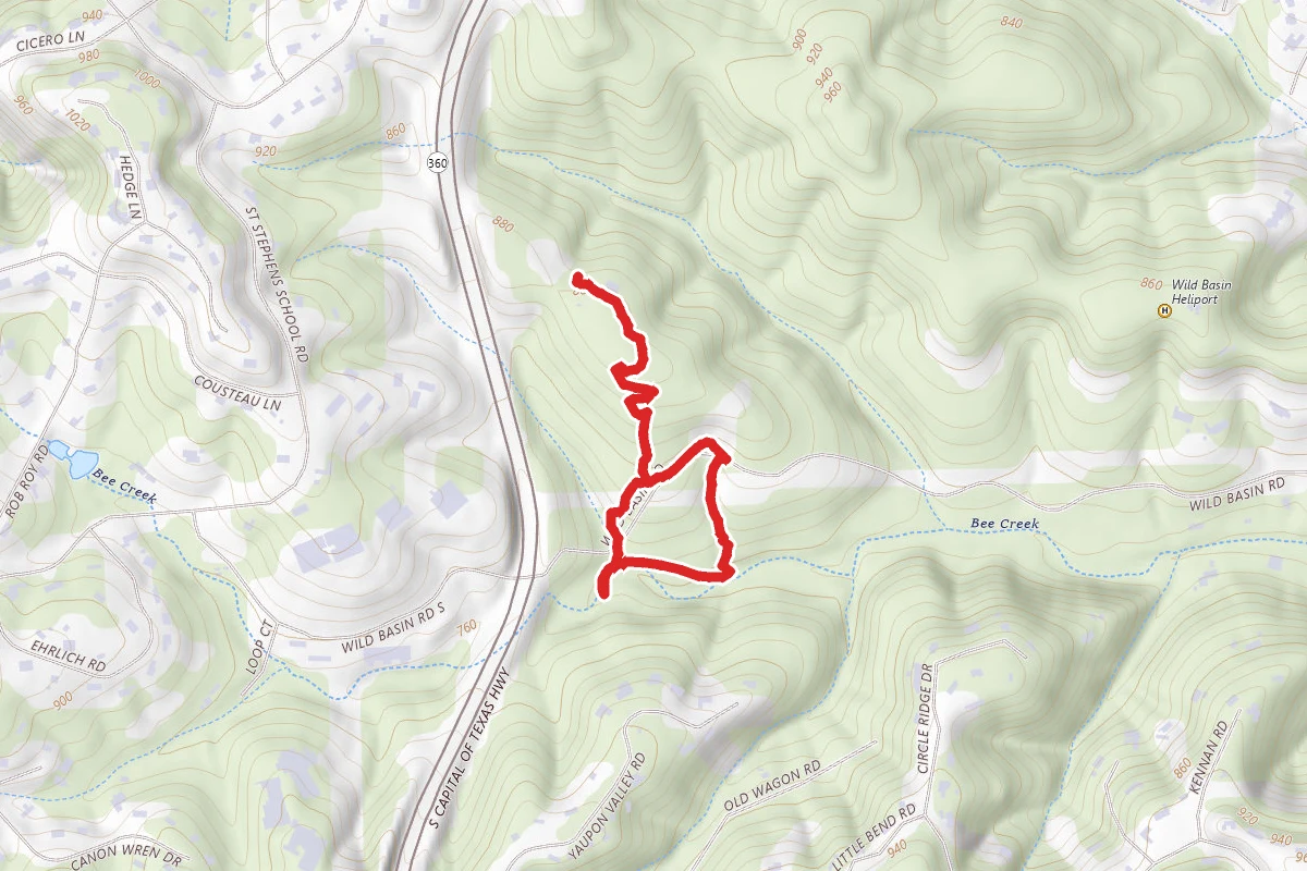 Woodland Trail to the Falls