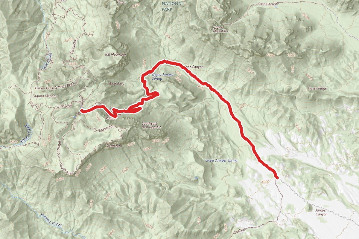 Juniper Canyon Trail