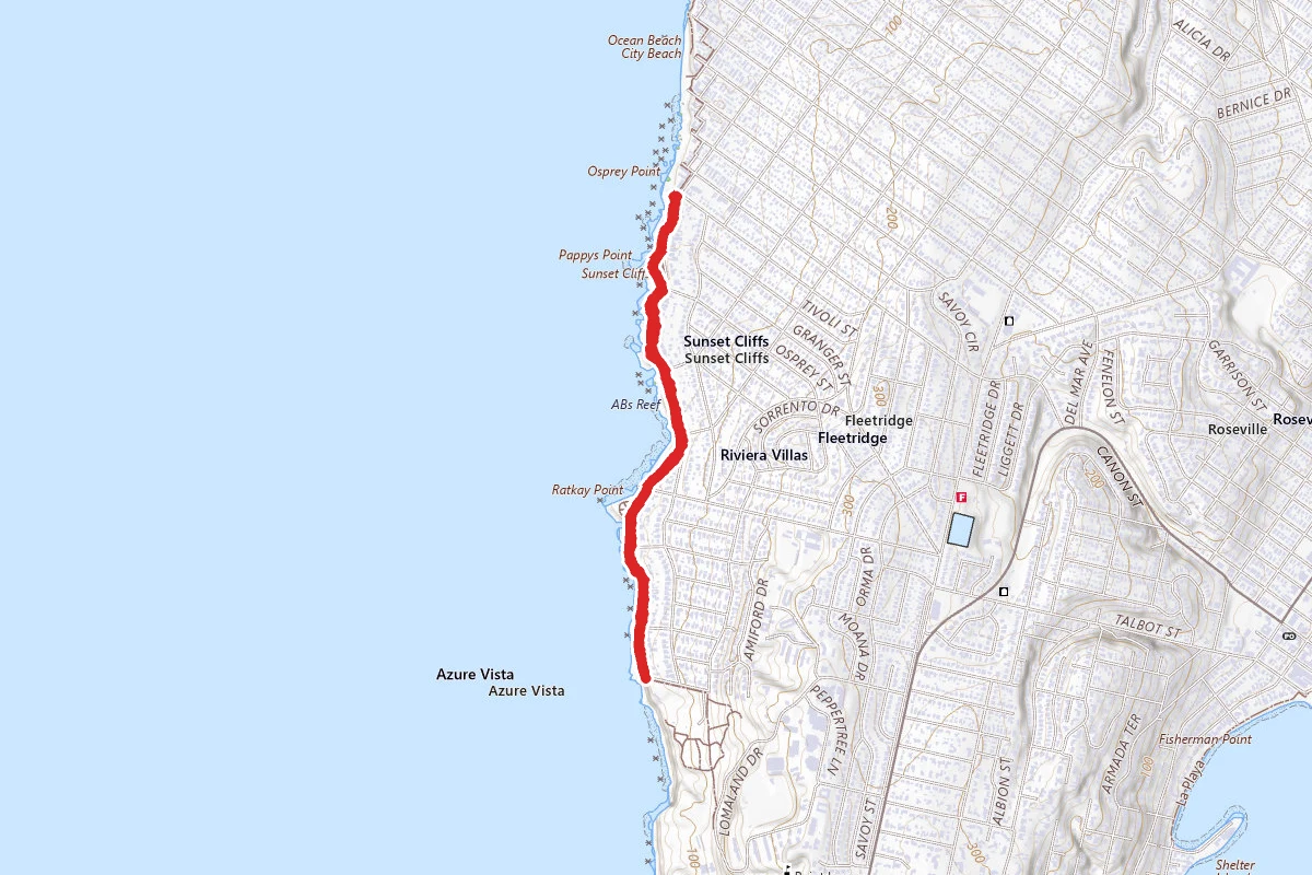 Sunset Cliffs Trail