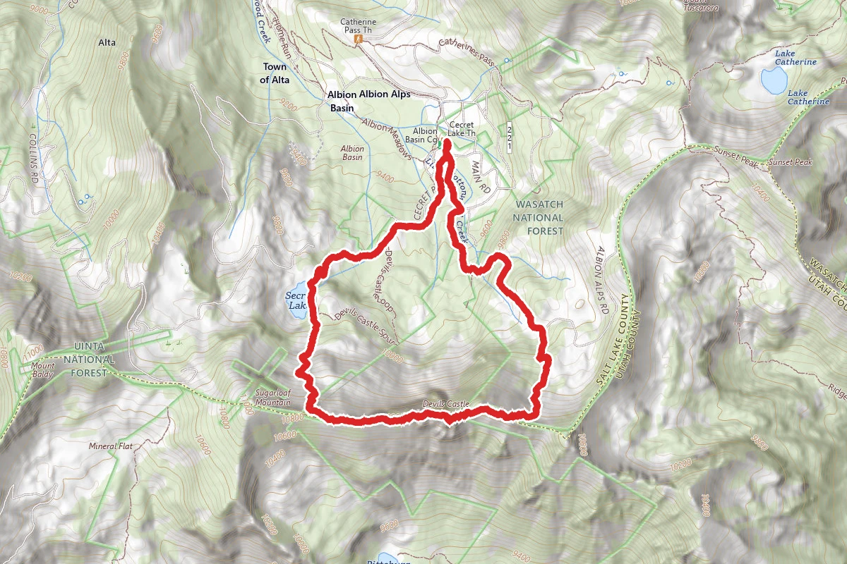 Devils Castle Loop