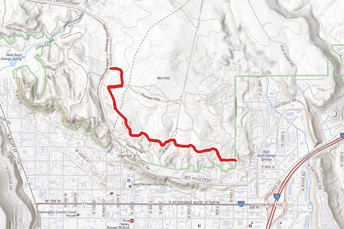 Pioneer Rim Trail