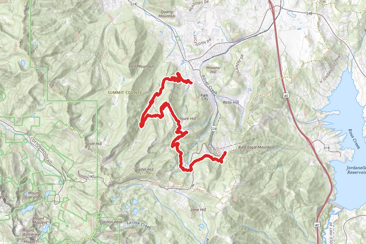 Mid-Mountain and Spiro Trail