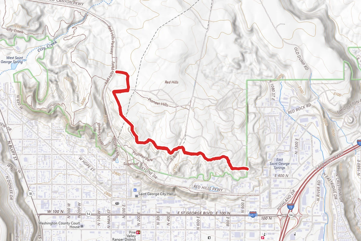 Pioneer Hills Trail