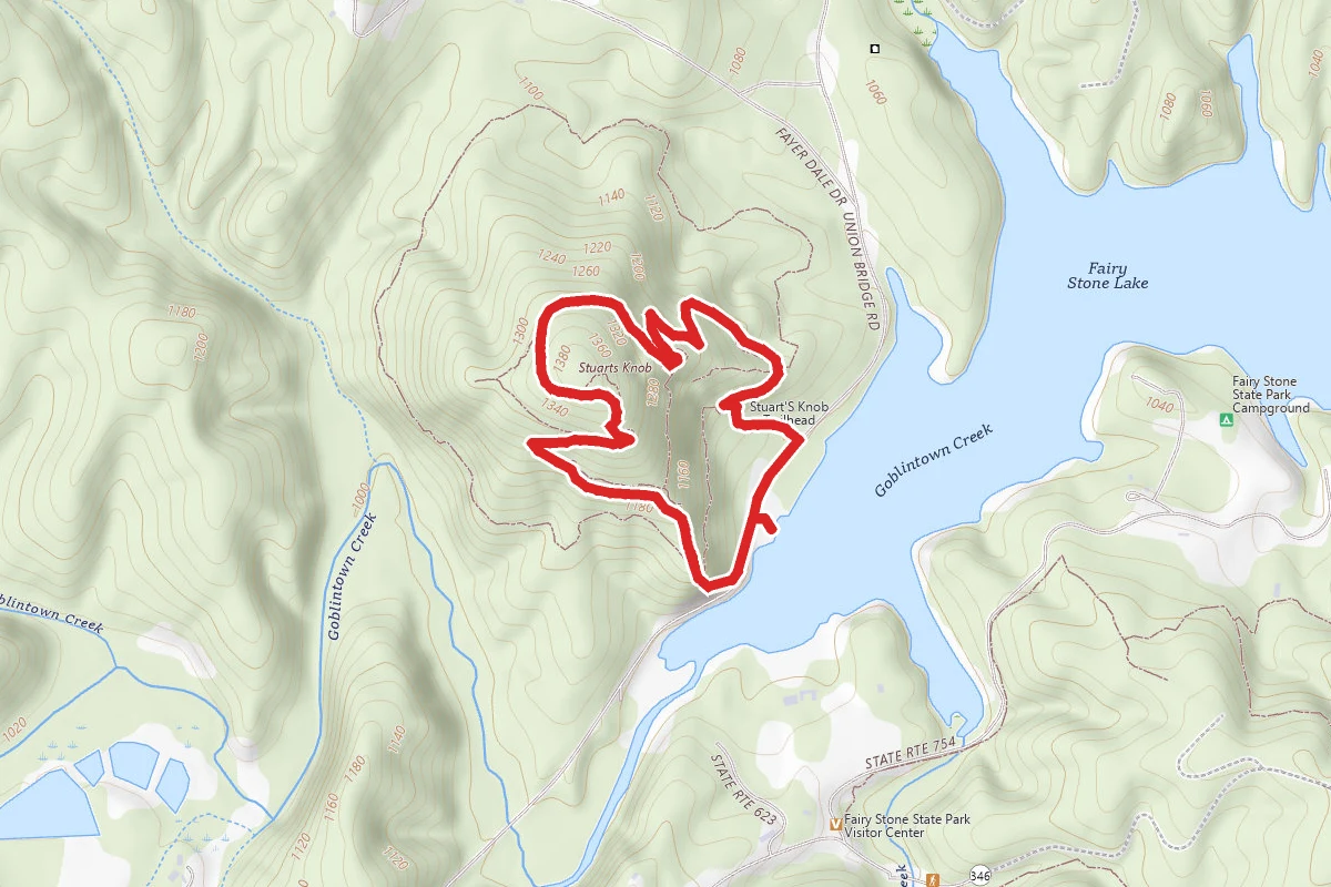 Stuart's Knob Trail
