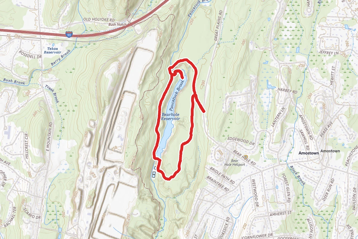 Bear Hole Reservoir Trail