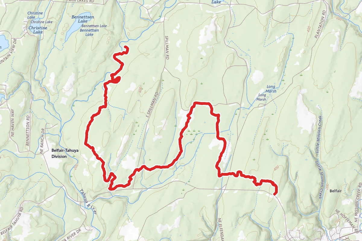 Mission Creek to Horse Camp OHV Trail