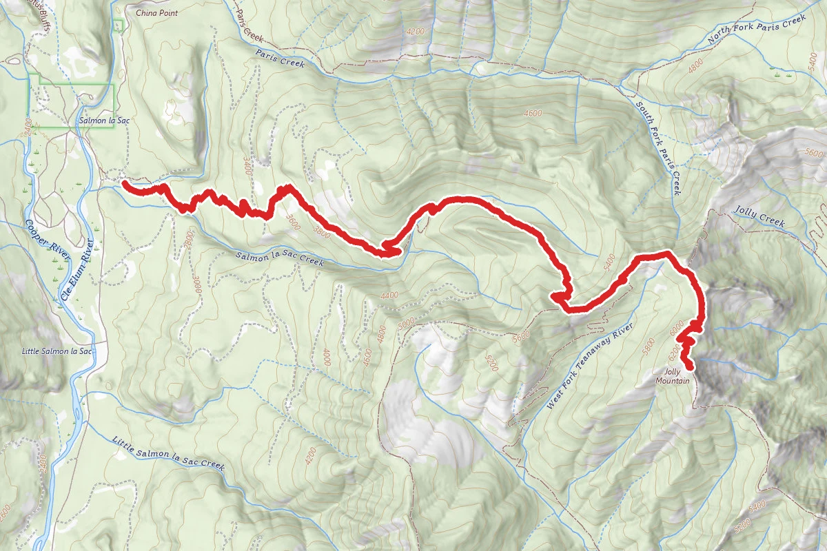 Jolly Mountain Lookout Trail #1307