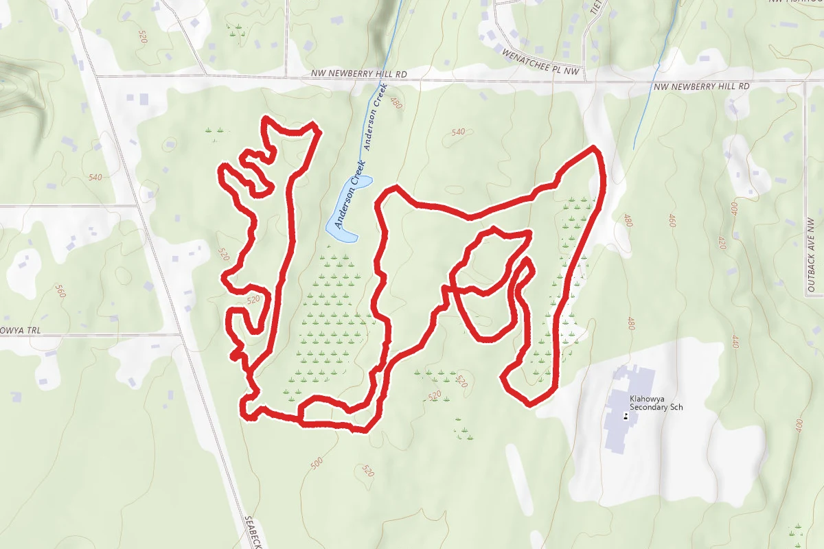 Big Cedar to Old Timber to Bobcat Run Loop
