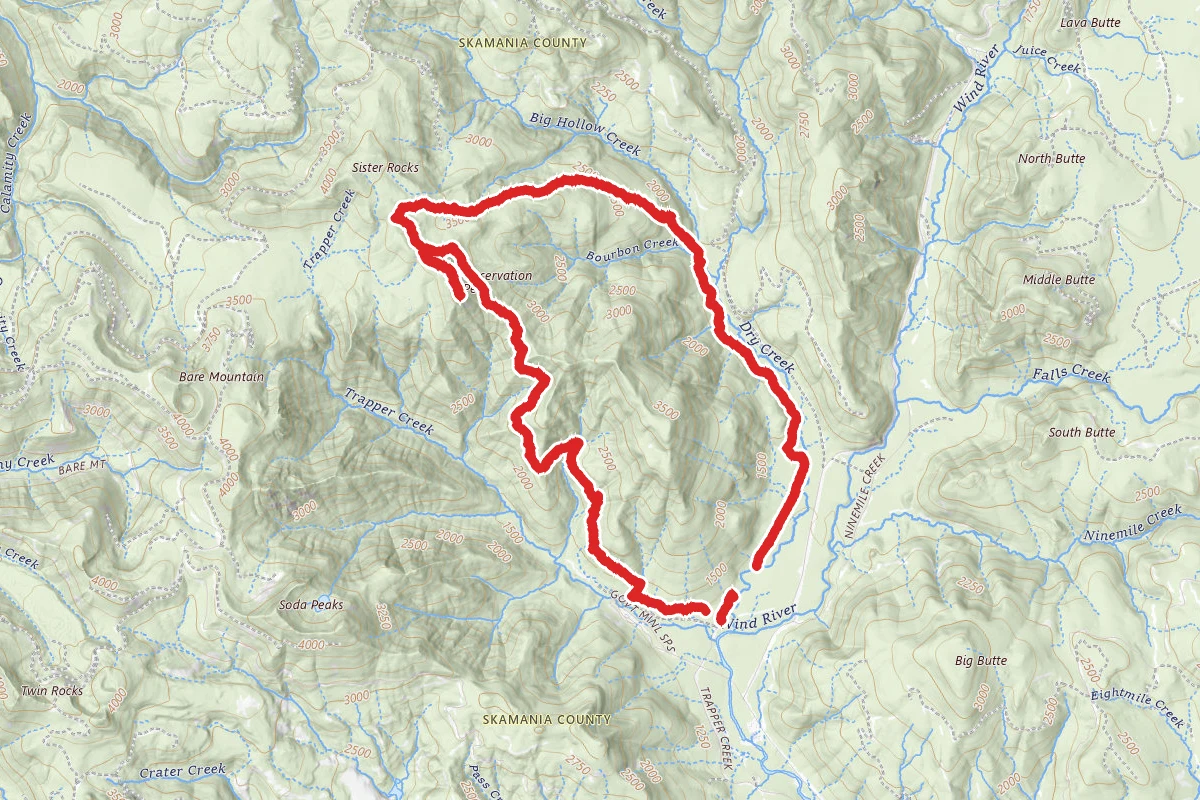 Observation Peak and Dry Creek Loop