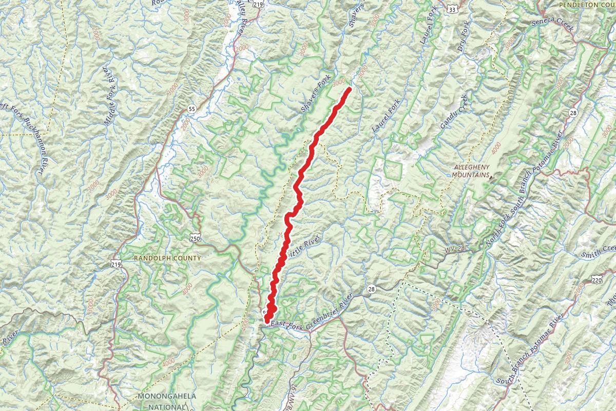 West Fork Rail Trail